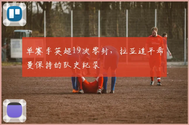 单赛季英超19次零封，拉亚追平希曼保持的队史纪录