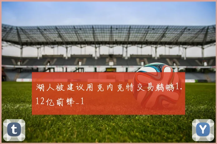 湖人被建议用克内克特交易鹈鹕1.12亿前锋_1